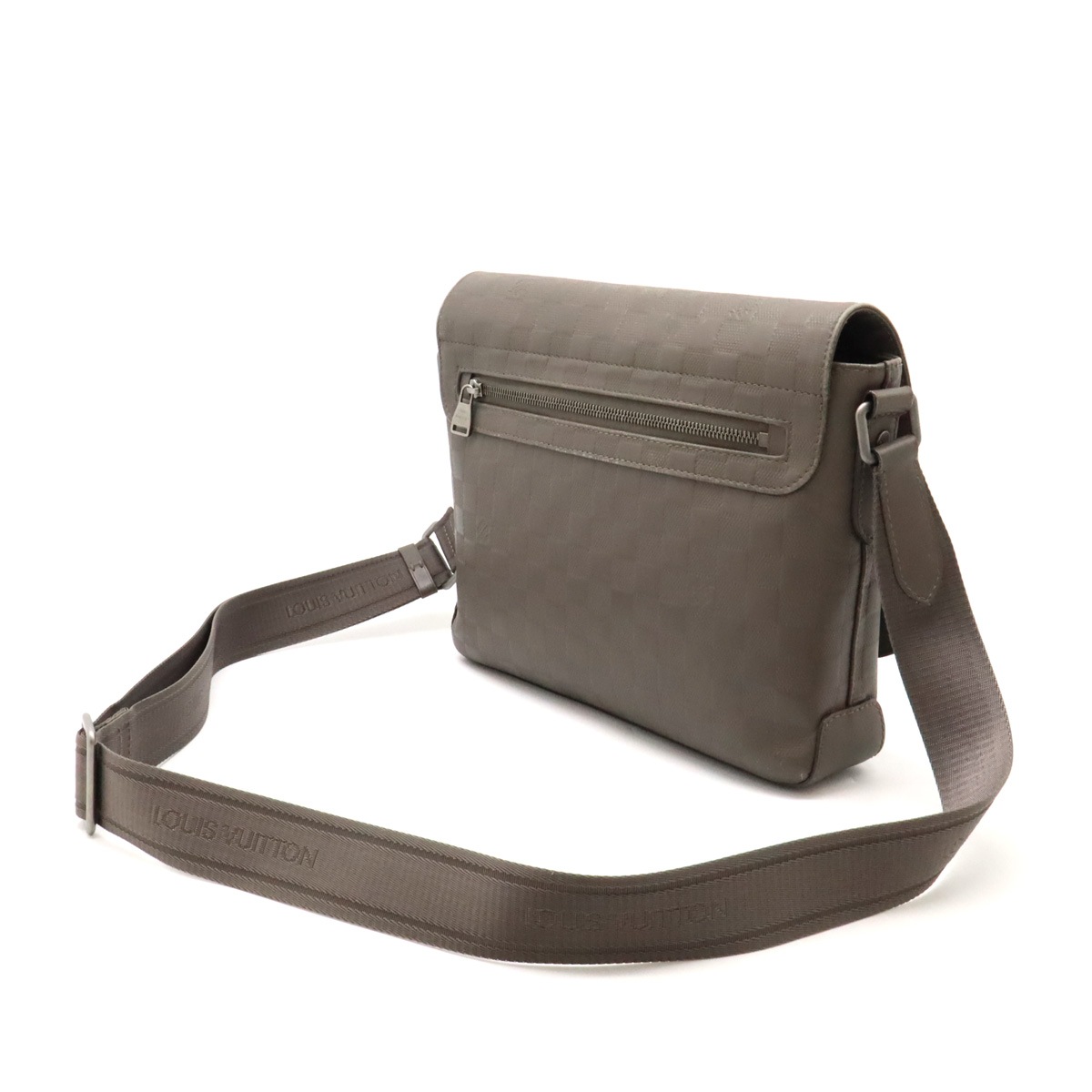 Louis Vuittonダミエアンフィニ ディストリクトPM ショルダーバッグ