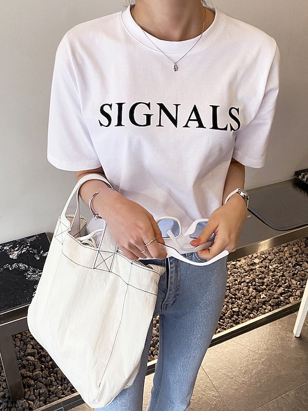 プリント Tシャツ トップス 半袖 クルーネック ストレート 大人