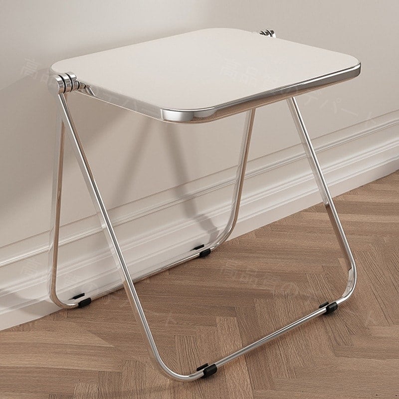 メガ割 透明な折りたたみテーブル 韓国ファッション クリアテーブル アクリル製折りたたみテーブル 折りたたみテーブル スチールフレームテーブル デスク福袋xh