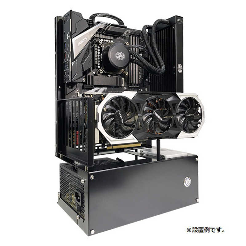 長尾製作所　PCケース オープンフレーム ver.ATX ブラック　N-FRAME-ATX