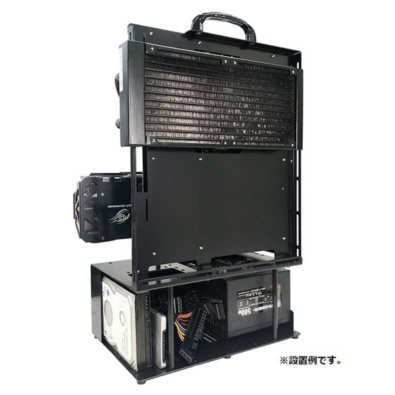 長尾製作所　PCケース オープンフレーム ver.ATX ブラック　N-FRAME-ATX