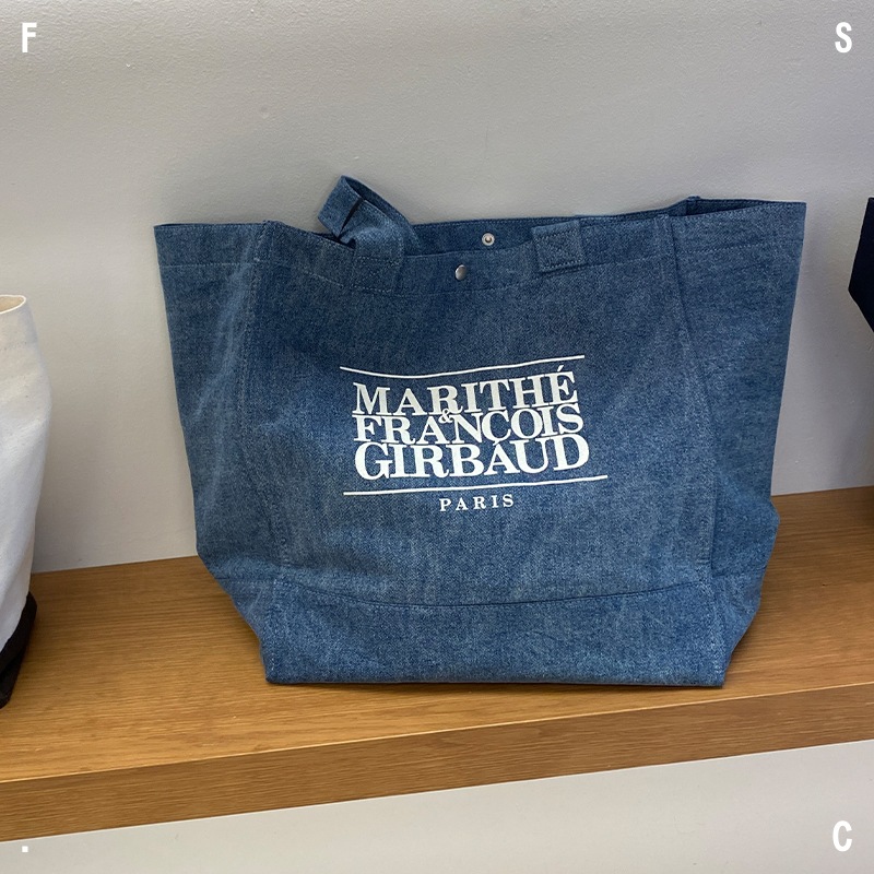 MARITHE FRANCOIS GIRBAUD CLASSIC LOGO BIG SHOPPER BAG 3色