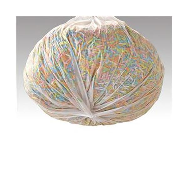 （まとめ）TANOSEE 丸底耳付ゴミ袋乳白半透明 LL 1パック（10枚）[x50セット]