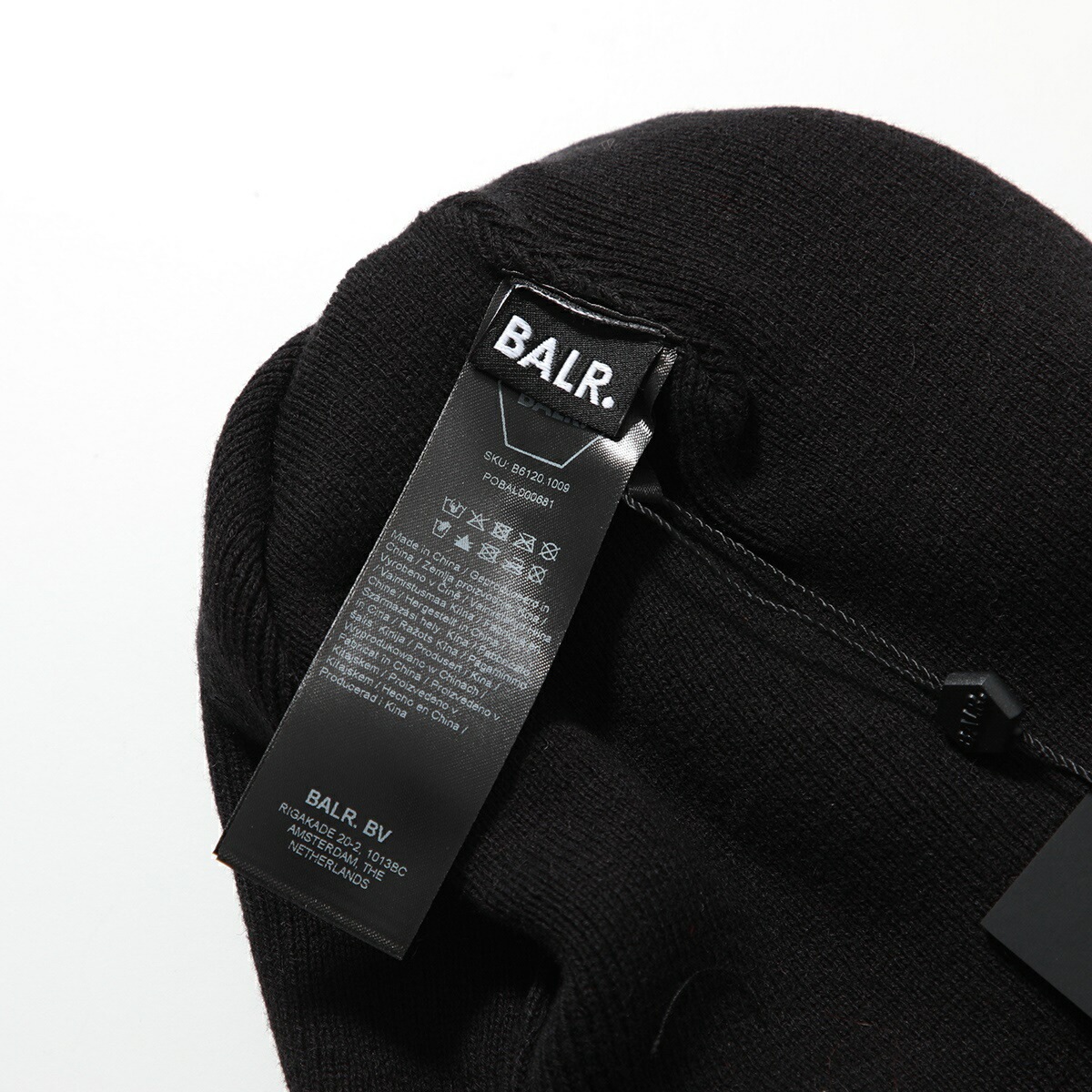 BALR. ボーラー ニット帽 HEXLINE BADGE BEANIE ヘクスライン バッジ ビーニー B6120.1009 メンズ ニットキャップ メタルロ BALR. ボーラー ニット帽 HEXLINE BADGE BEANIE ヘクスライン バッジ ビーニー B6120.1009 メンズ ニットキャップ メタルロ