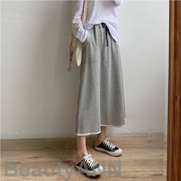 新生活 冬新作 マキシ丈スカート スカート レディース ウエストゴム 無地 FREE ブラック プレゼント ギフト 新生活 冬新作 マキシ丈スカート スカート レディース ウエストゴム 無地 FREE ブラック プレゼント ギフト