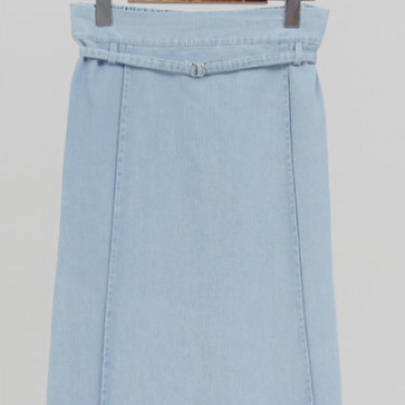 クリック＆ファニーミンオブデニムシャツスカートベルトSET