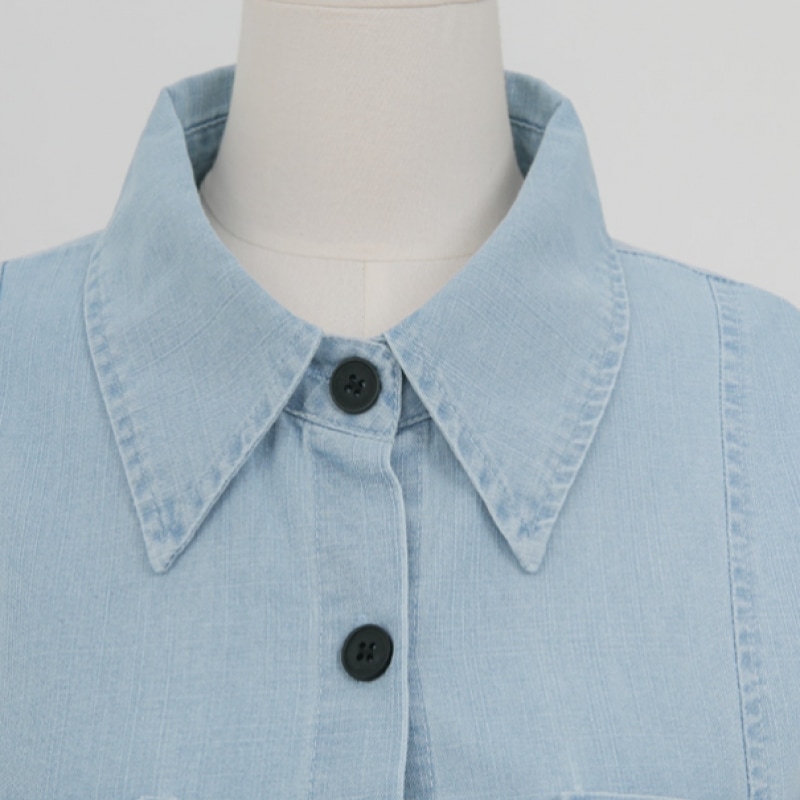 クリック＆ファニーミンオブデニムシャツスカートベルトSET