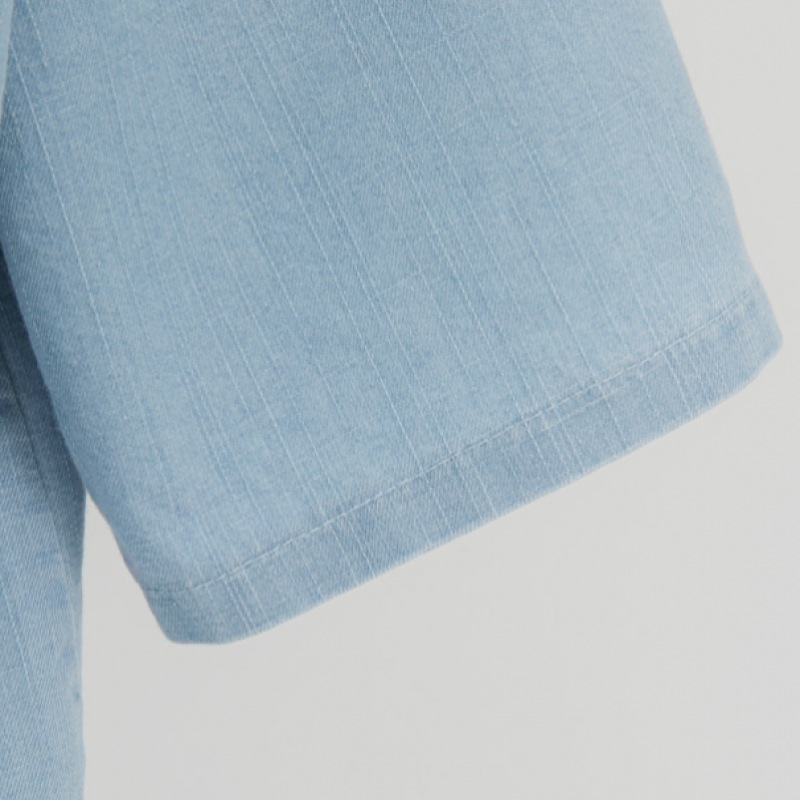 クリック＆ファニーミンオブデニムシャツスカートベルトSET