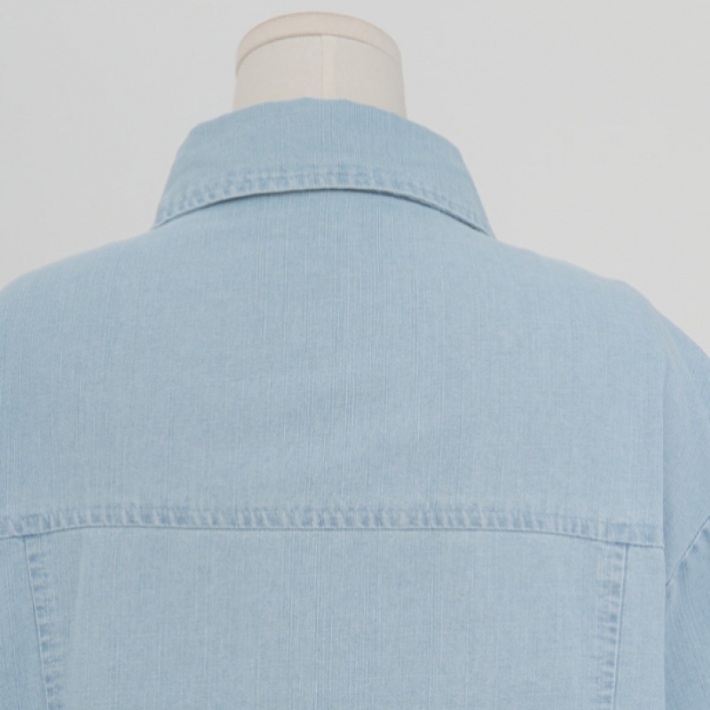 クリック＆ファニーミンオブデニムシャツスカートベルトSET