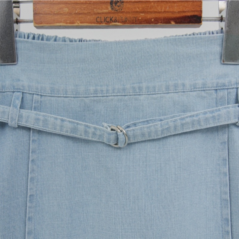 クリック＆ファニーミンオブデニムシャツスカートベルトSET