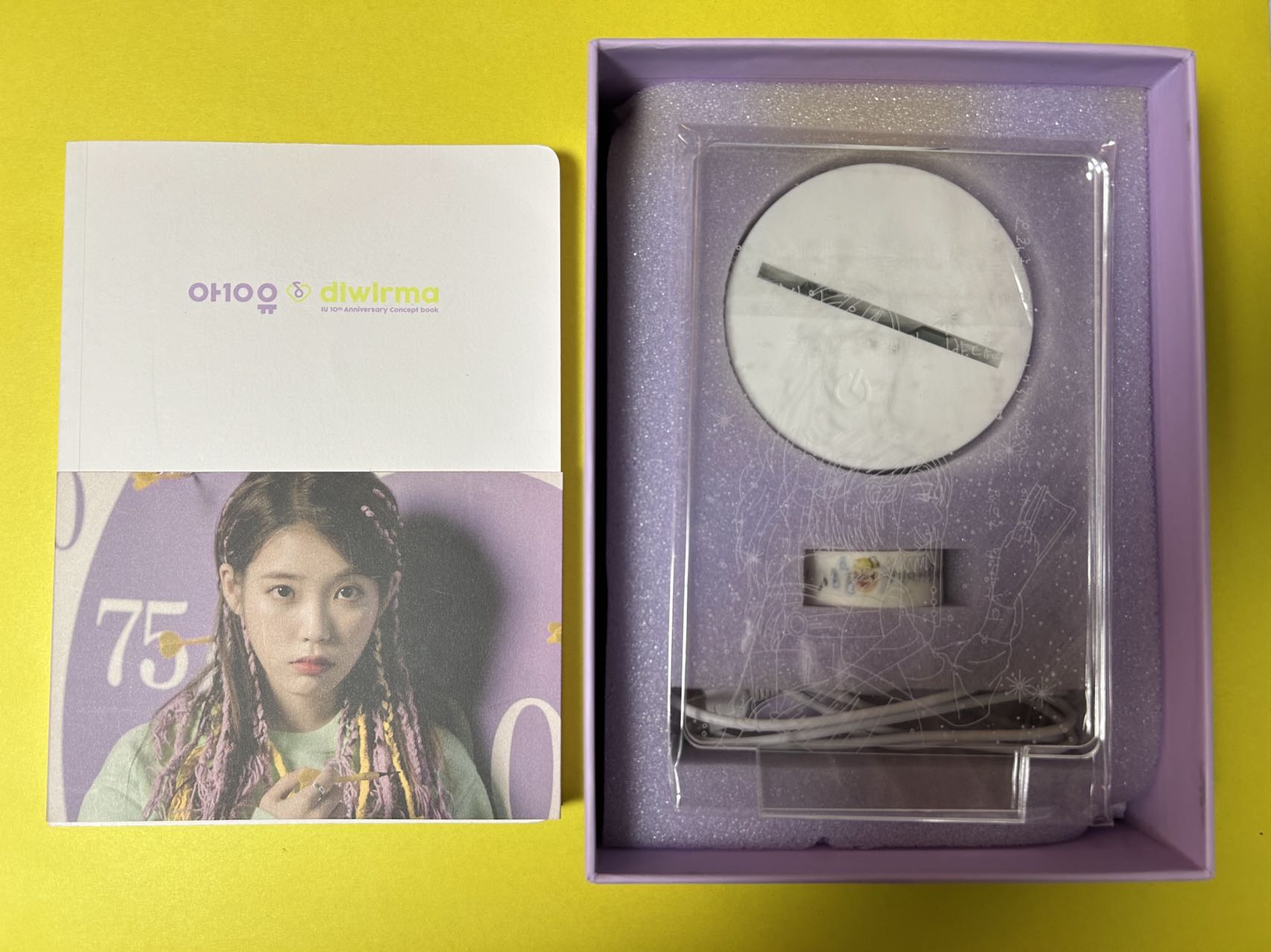 IU ファンクラブ 1期 ユエナ 会員特典 UAENA 透明トレカ 【公式通販】