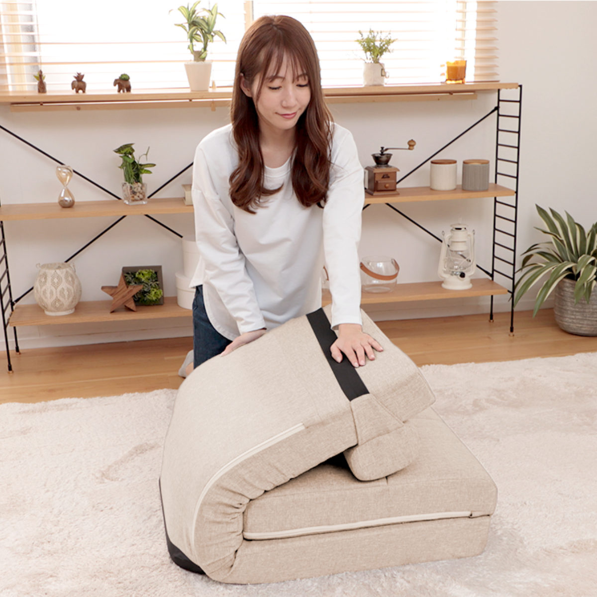 座椅子 3つのスタイルに変化 ソファベッド 3WAY ソファ カウチ ベッド ソファー 1人用 日本製 リクライニング ハイバック おしゃれ 枕 クッション付き ベージュ ブラウン グリーン 座椅子 3つのスタイルに変化 ソファベッド 3WAY ソファ カウチ ベッド ソファー 1人用 日本製 リクライニング ハイバック おしゃれ 枕 クッション付き ベージュ ブラウン グリーン