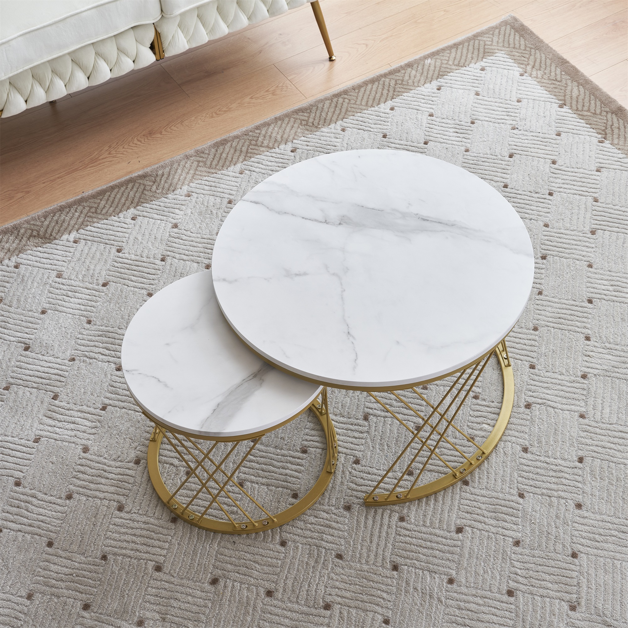 新作登場】センターテーブル ネストテーブル ローテーブル 入れ子式 天