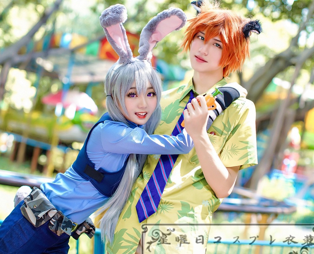 在庫品 子供サイズ / 大人サイズ ズートピア コスプレ ジュディ ニックワイルド コスプレ衣装 コスチューム ハロウィン 変装 仮装 在庫品 子供サイズ / 大人サイズ ズートピア コスプレ ジュディ ニックワイルド コスプレ衣装 コスチューム ハロウィン 変装 仮装