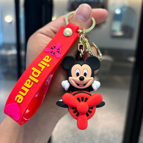 Qoo10] ストロベリーベアキーホルダーミッキーマウ