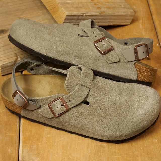 サンダル トキオ [1028287/1028323] TOKIO メンズ・レディース コンフォートサンダル 健康サンダル TAUPE SUEDE-LEATHER 正規取扱店