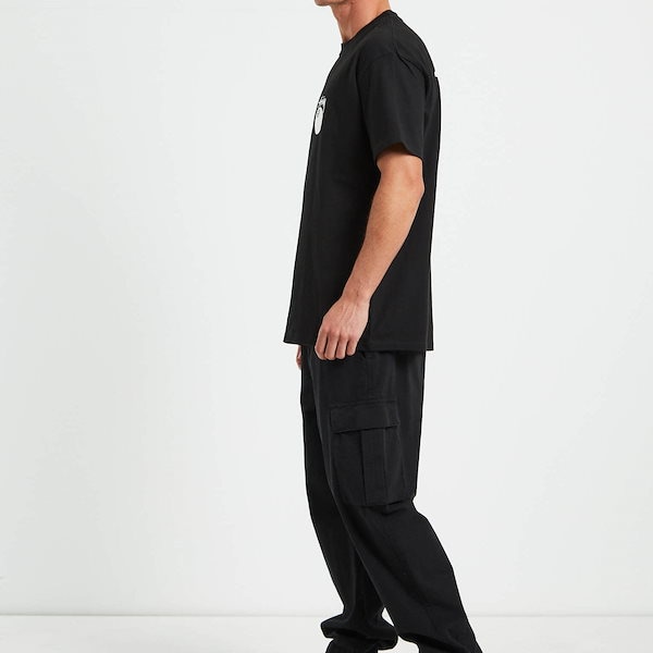 STÜSSY ブラック スウェット XL STUSSY】ステューシー トレーナー スウェット ブラック XL