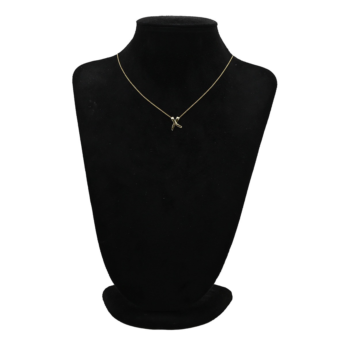 ティファニー Tiffany & Co ネックレス Xペンダント キス K18YG イエローゴールド パロマピカソ 750 18K イエローゴールド T&Co. 【中古】 ティファニー Tiffany & Co ネックレス Xペンダント キス K18YG イエローゴールド パロマピカソ 750 18K イエローゴールド T&Co. 【中古】