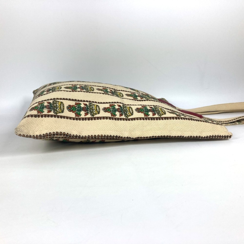 トートバッグ ガーデン GARDEN ショルダーバッグ カバン 肩掛け キャンバス レッド ベージュ