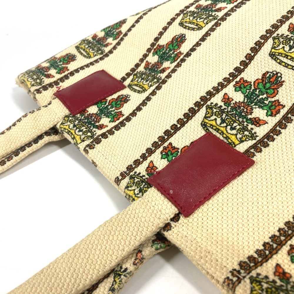 トートバッグ ガーデン GARDEN ショルダーバッグ カバン 肩掛け キャンバス レッド ベージュ