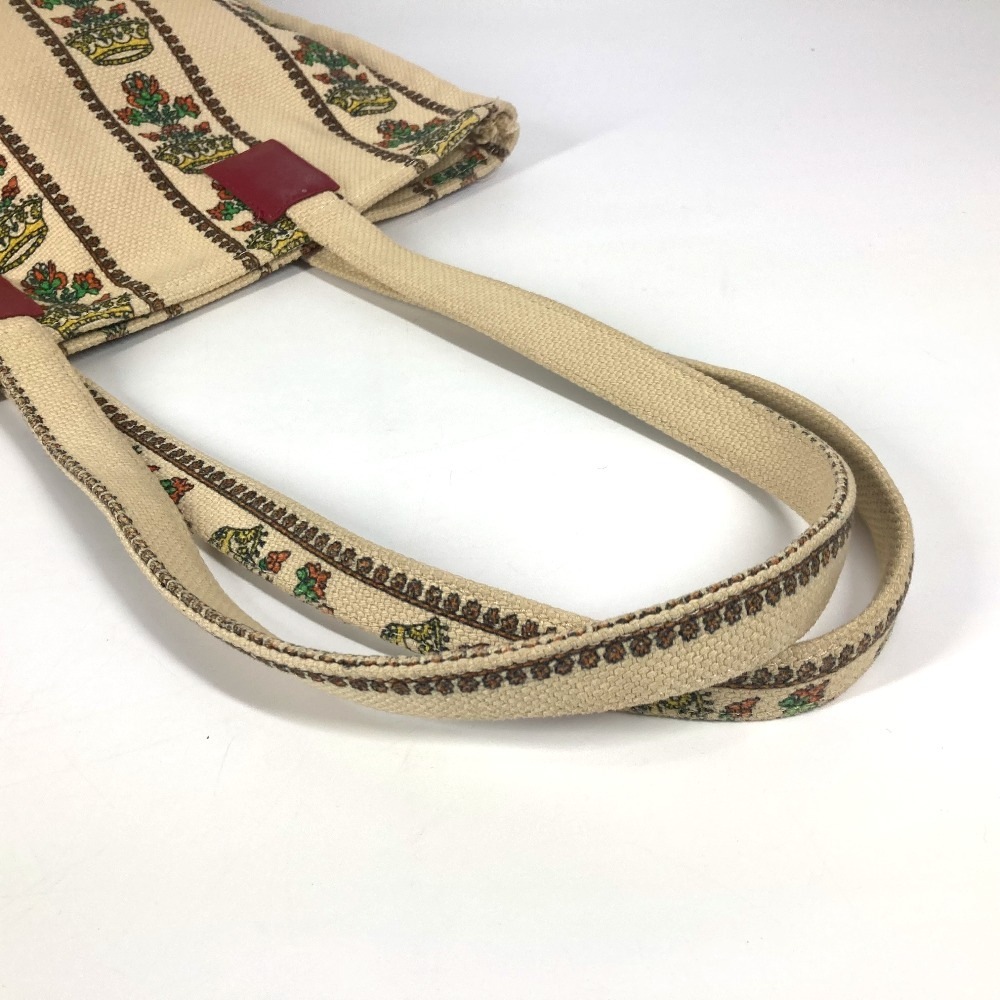 トートバッグ ガーデン GARDEN ショルダーバッグ カバン 肩掛け キャンバス レッド ベージュ