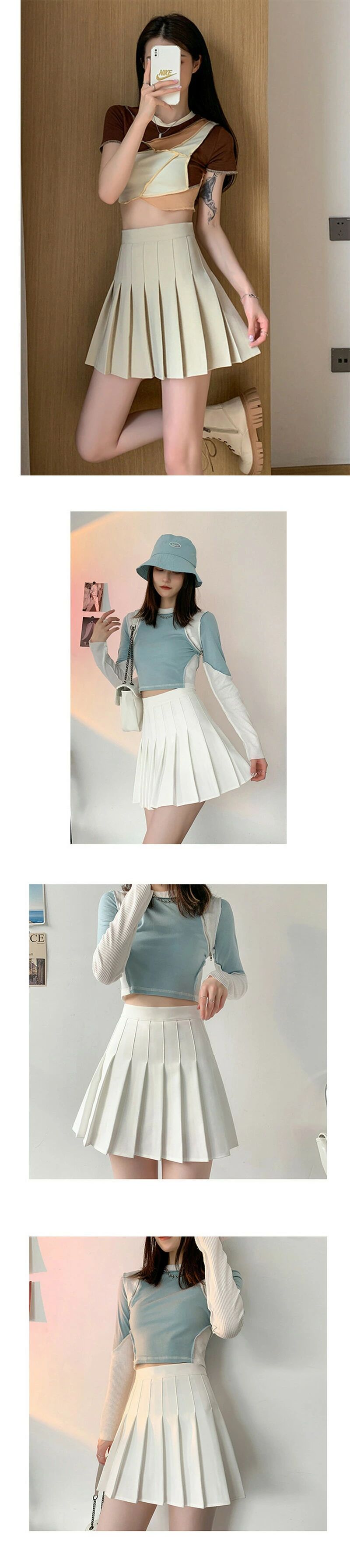 【送料無料】【11カラー6サイズ】プリーツスカート レディース ミニ丈 ショート丈 Aライン 無地 ペチパンツ付 ハイウエスト ミニスカート シンプル かわいい 【送料無料】【11カラー6サイズ】プリーツスカート レディース ミニ丈 ショート丈 Aライン 無地 ペチパンツ付 ハイウエスト ミニスカート シンプル かわいい