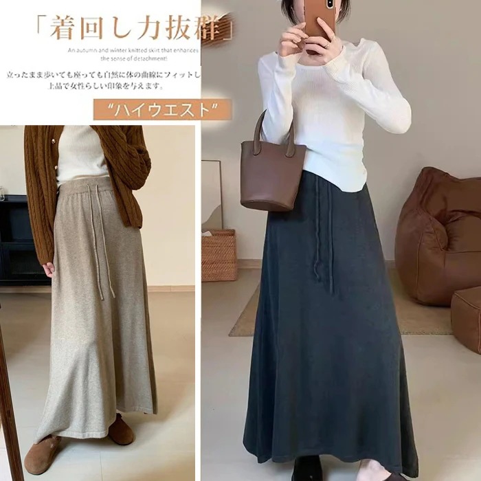 スカートミディアムスカート秋冬 通勤 マキシ丈 デート 大きいサイズ 秋 伸縮性 通学 体型カバー 着痩せ きれいめ フレアスカート 冬 aライン 普段着 ロングスカート スカート 無地 ニット レデ スカートミディアムスカート秋冬 通勤 マキシ丈 デート 大きいサイズ 秋 伸縮性 通学 体型カバー 着痩せ きれいめ フレアスカート 冬 aライン 普段着 ロングスカート スカート 無地 ニット レデ