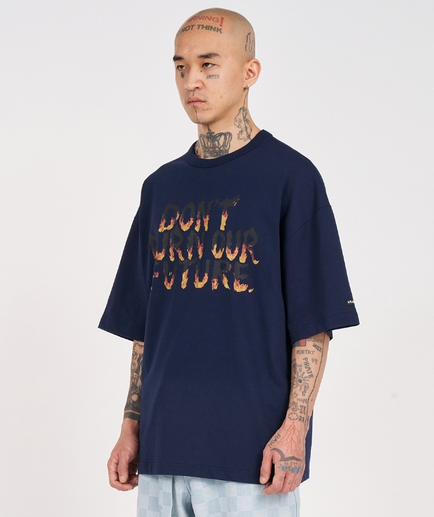 【AJO AJOBYAJO】 23SS DBOF Fire T-Shirt