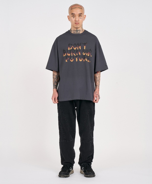 【AJO AJOBYAJO】 23SS DBOF Fire T-Shirt
