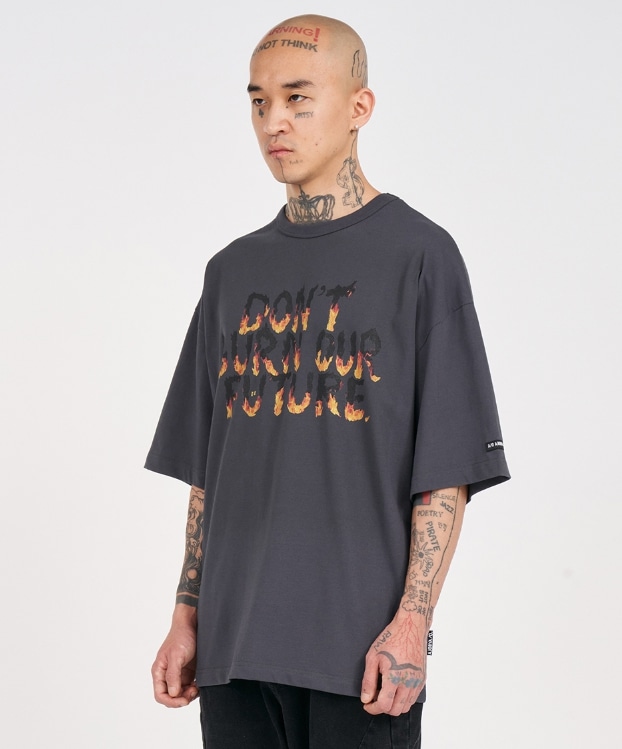 【AJO AJOBYAJO】 23SS DBOF Fire T-Shirt