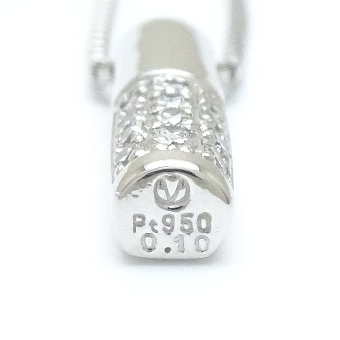 ネックレス ダイヤモンド0.10ct Pt950プラチナxPt850プラチナ /293359【中古】 ネックレス ダイヤモンド0.10ct Pt950プラチナxPt850プラチナ /293359【中古】