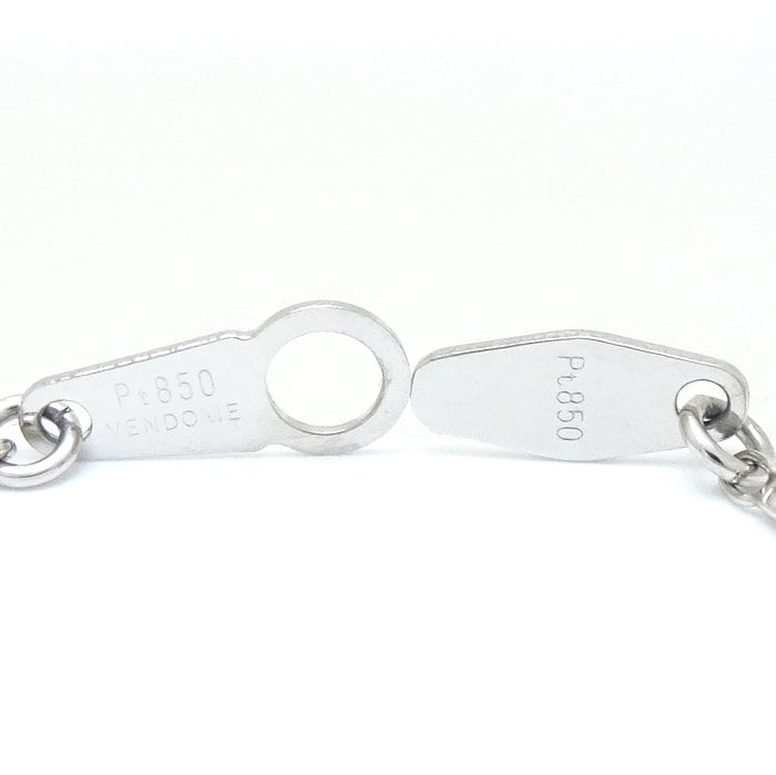 ネックレス ダイヤモンド0.10ct Pt950プラチナxPt850プラチナ /293359【中古】 ネックレス ダイヤモンド0.10ct Pt950プラチナxPt850プラチナ /293359【中古】