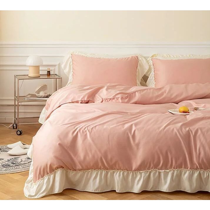 日本サイズ フリル 無地 6色 敷き布団カバー 枕カバー ボックスシーツ 布団カバーセット シングル セミダブル ダブル 姫系 寝具カバー 掛け布団カバー プ 日本サイズ フリル 無地 6色 敷き布団カバー 枕カバー ボックスシーツ 布団カバーセット シングル セミダブル ダブル 姫系 寝具カバー 掛け布団カバー プ