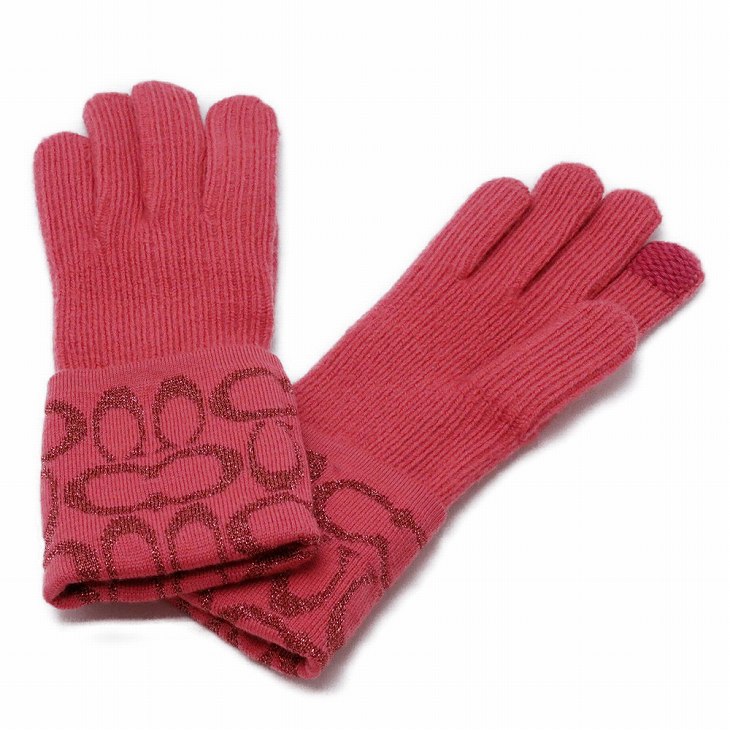 手袋 グローブ ニット スマホ対応 レディース ピンク 6919WM3 【ネコポス】 手袋 グローブ ニット スマホ対応 レディース ピンク 6919WM3 【ネコポス】