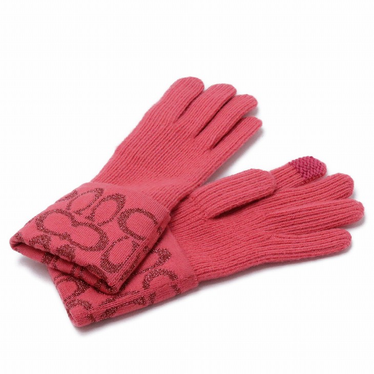 手袋 グローブ ニット スマホ対応 レディース ピンク 6919WM3 【ネコポス】 手袋 グローブ ニット スマホ対応 レディース ピンク 6919WM3 【ネコポス】