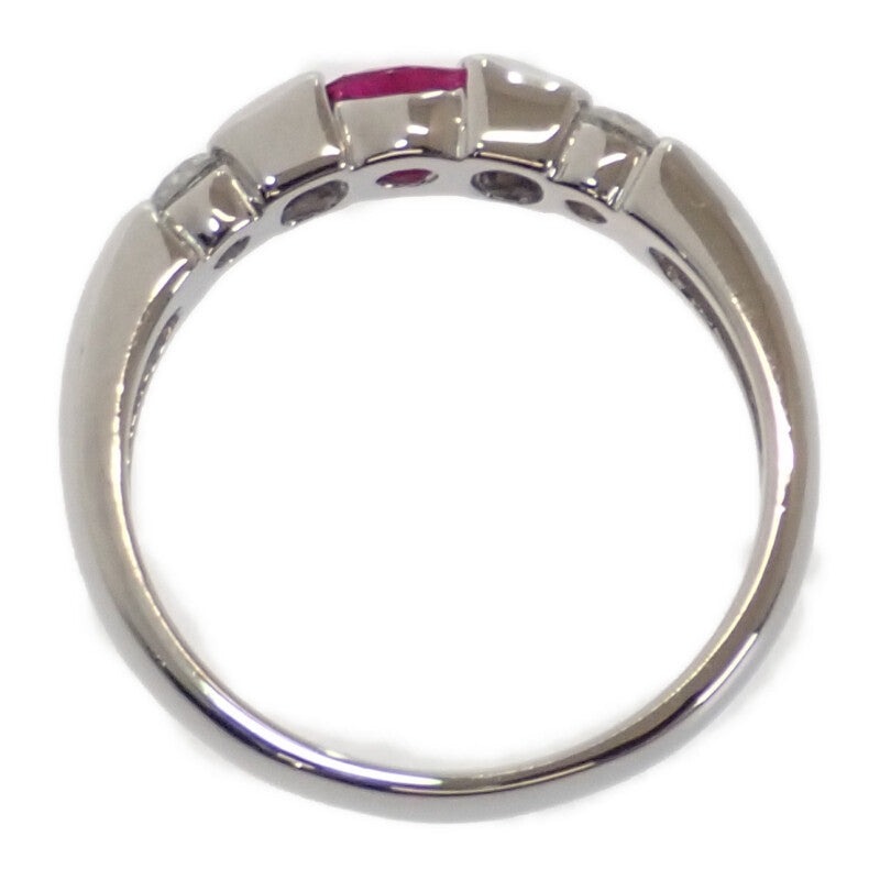 【no brand】 Pt900 R D デザインジュエリー リング Pt900プラチナ 10号 ルビー ダイヤモンド レディース 【no brand】 Pt900 R D デザインジュエリー リング Pt900プラチナ 10号 ルビー ダイヤモンド レディース
