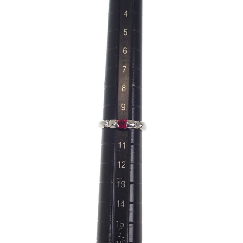 【no brand】 Pt900 R D デザインジュエリー リング Pt900プラチナ 10号 ルビー ダイヤモンド レディース 【no brand】 Pt900 R D デザインジュエリー リング Pt900プラチナ 10号 ルビー ダイヤモンド レディース