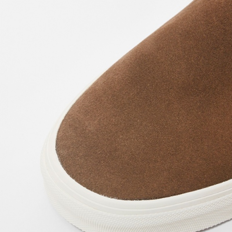 バンズクラシックスリッポン-スエードコーヒー/ VN0009Q7CH71