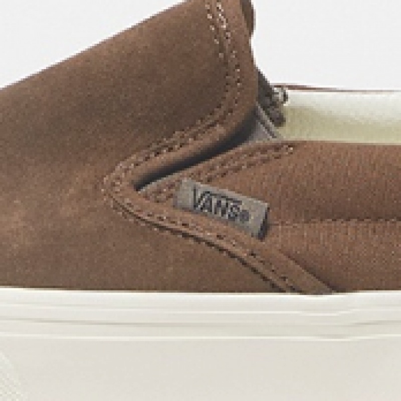 バンズクラシックスリッポン-スエードコーヒー/ VN0009Q7CH71