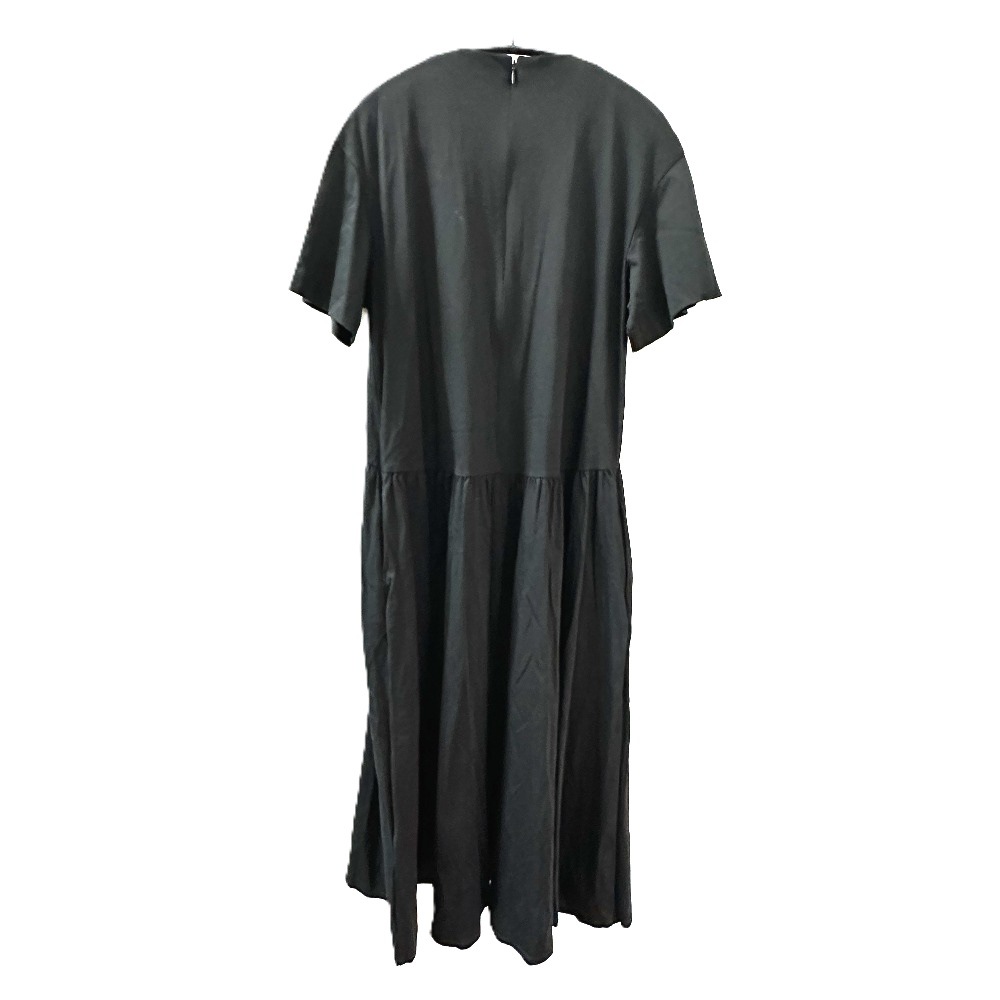 LE CIEL BLEU ルシェルブルー ワンピース 22S65629 バロックパール 半袖 アパレル コットン ブラック LE CIEL BLEU ルシェルブルー ワンピース 22S65629 バロックパール 半袖 アパレル コットン ブラック