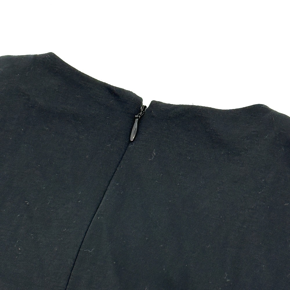 LE CIEL BLEU ルシェルブルー ワンピース 22S65629 バロックパール 半袖 アパレル コットン ブラック LE CIEL BLEU ルシェルブルー ワンピース 22S65629 バロックパール 半袖 アパレル コットン ブラック