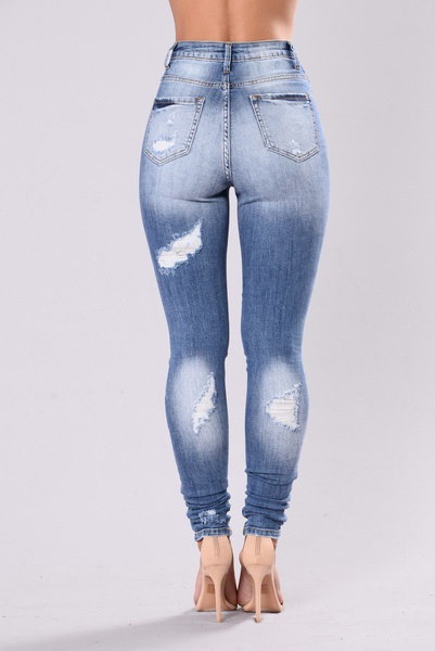 レディースセクシーな女性ハイウエストジーンズスキニーレッグストレッチJegging レディースセクシーな女性ハイウエストジーンズスキニーレッグストレッチJegging