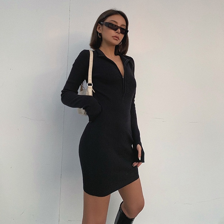 ワンピース レディース ミニワンピース リブニットワンピース ショート丈ベーシックニットドレス ワンピース レディース ミニワンピース リブニットワンピース ショート丈ベーシックニットドレス
