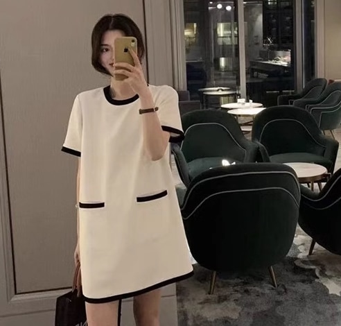 レディース ワンピース プルオーバー ドレス ミニ ショート 膝上 半袖 ラウンドネック Aライン ハイウエスト 大人可愛い きれいめ シンプル カジュアル レトロ ラフ ルーズ ナチュラル レディース ワンピース プルオーバー ドレス ミニ ショート 膝上 半袖 ラウンドネック Aライン ハイウエスト 大人可愛い きれいめ シンプル カジュアル レトロ ラフ ルーズ ナチュラル