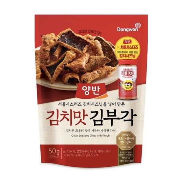 Qoo10] ヤンバン キムブガク 4種 パック 50g x 1
