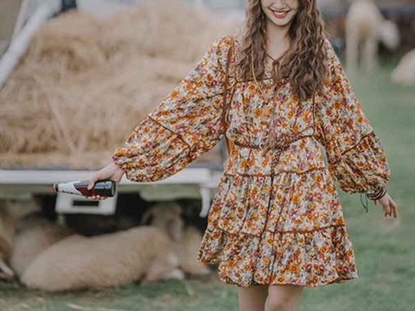 ボヘミアンランタンスリーブスリムドレス レディース スカート トップス ワンピース アウター ミニ 膝上 長袖 バルーン袖 ランタンスリーブ スクエアネック 襟なし ノーカラー ワイド Aライン ボヘミアンランタンスリーブスリムドレス レディース スカート トップス ワンピース アウター ミニ 膝上 長袖 バルーン袖 ランタンスリーブ スクエアネック 襟なし ノーカラー ワイド Aライン