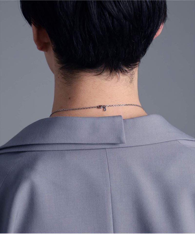 LH-1 HAWAIIAN ネックレス フェザー サージカルステンレス316L 金属アレルギー対応 03NE064ASV ステンレスネックレス メンズ LH-1 HAWAIIAN ネックレス フェザー サージカルステンレス316L 金属アレルギー対応 03NE064ASV ステンレスネックレス メンズ