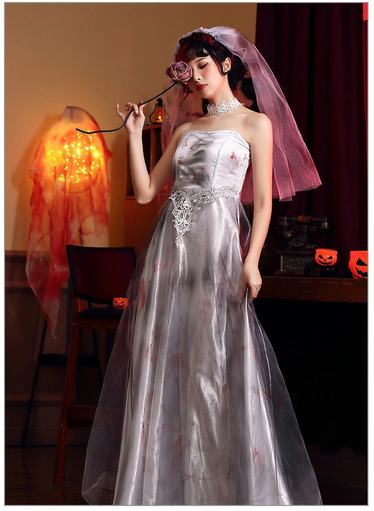 魔女 鬼の花嫁 ハロウィン コスプレ 衣装 レディース 仮装 コスチューム ブライド 宮廷 復古 巫女 大人用 血痕 ワンピース 衣装 舞台服 ヨーロッパ風 悪魔 幽霊 吸血鬼 ヴァンパイア 魔女 鬼の花嫁 ハロウィン コスプレ 衣装 レディース 仮装 コスチューム ブライド 宮廷 復古 巫女 大人用 血痕 ワンピース 衣装 舞台服 ヨーロッパ風 悪魔 幽霊 吸血鬼 ヴァンパイア