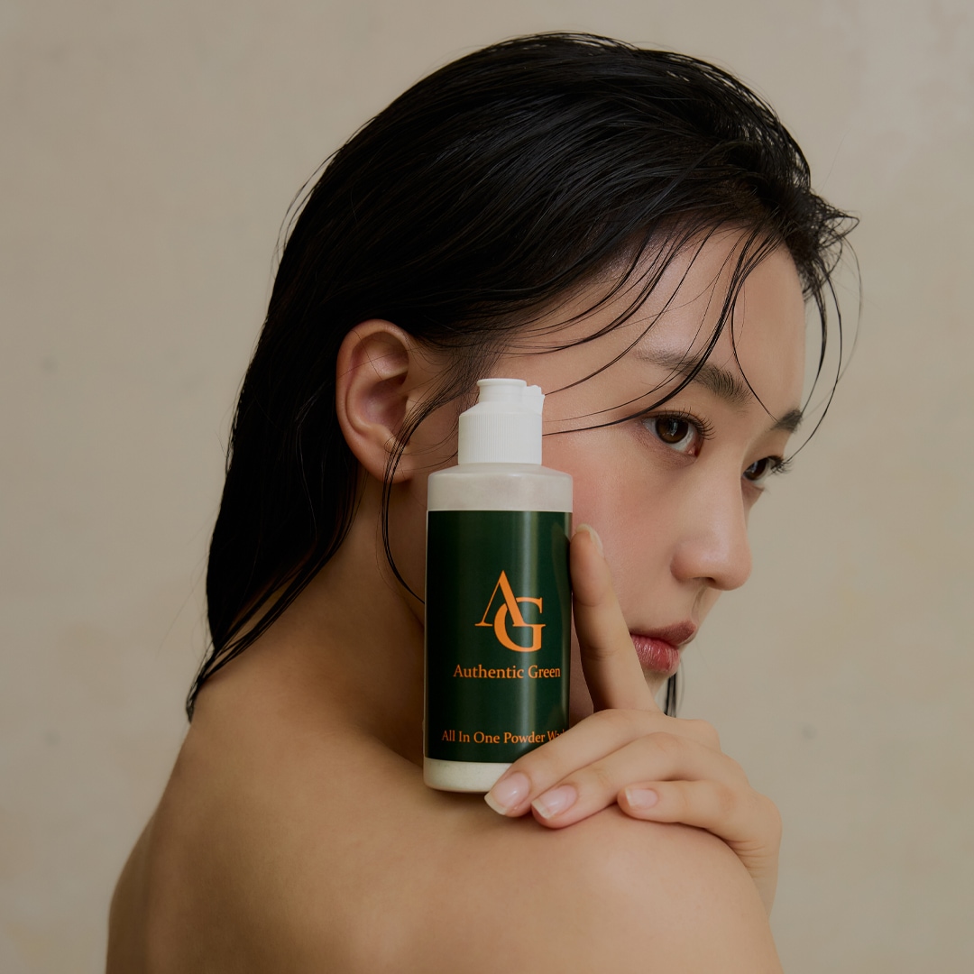 Qoo10] authentic green オールインワン パウダー ウォッシュ ボ