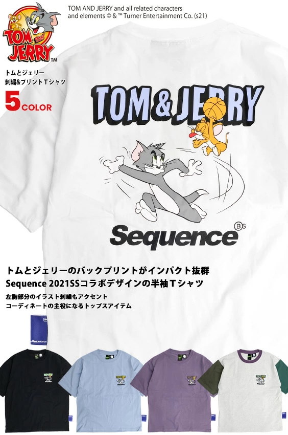 トムとジェリーTシャツ Sequence サイズM - トップス